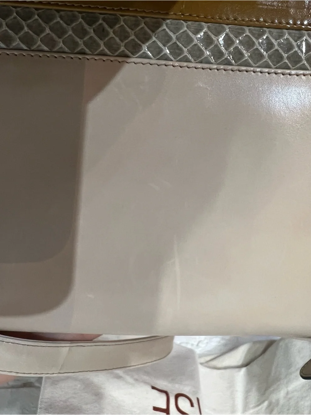 Salvatore Ferragamo Bone Messenger Bag
